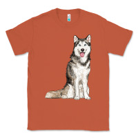 Copper husky Classic Tee - RanaPortraitStore