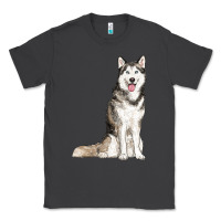 Smoke husky Classic Tee - RanaPortraitStore