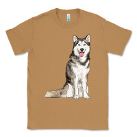 Toasted Coconut husky Classic Tee - RanaPortraitStore