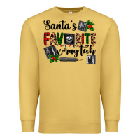 Antique Gold santa's favorite x ray tech Premium Sweatshirt - AdoDesignShop