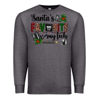 Charcoal Heather santa's favorite x ray tech Premium Sweatshirt - AdoDesignShop
