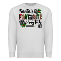 Dove Grey santa's favorite x ray tech Premium Sweatshirt - AdoDesignShop