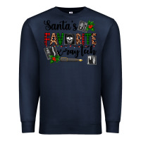 Navy santa's favorite x ray tech Premium Sweatshirt - AdoDesignShop