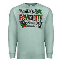 Seafoam santa's favorite x ray tech Premium Sweatshirt - AdoDesignShop
