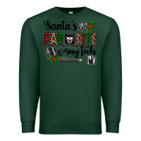 Sports Green santa's favorite x ray tech Premium Sweatshirt - AdoDesignShop
