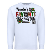 White santa's favorite x ray tech Premium Sweatshirt - AdoDesignShop