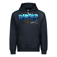 Navy barber life Urban Hoodie - NancyCooperArtShop