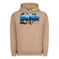 Pigment Burro barber life Urban Hoodie - NancyCooperArtShop