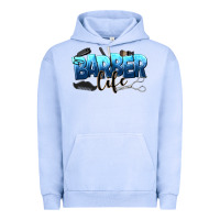 Pigment Grape Ice barber life Urban Hoodie - NancyCooperArtShop