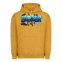 Pigment Peanut Butter barber life Urban Hoodie - NancyCooperArtShop