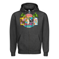Charcoal Heather mama bear summer Zipper Hoodie - Zillion Design Studio