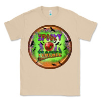 Mushroom Spooky Teacher Classic Tee - BundleAndBundleShop