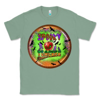 Sage Spooky Teacher Classic Tee - BundleAndBundleShop