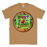 Toasted Coconut Spooky Teacher Classic Tee - BundleAndBundleShop