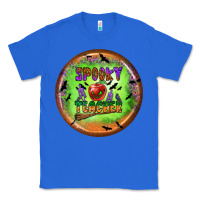 True Royal Spooky Teacher Classic Tee - BundleAndBundleShop