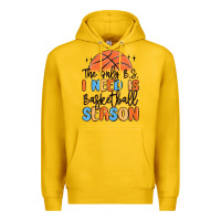 Lemon the only b.s. i need is basketball season Premium Hoodie - MaliasSmallBusiness