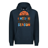 Navy the only b.s. i need is basketball season Premium Hoodie - MaliasSmallBusiness