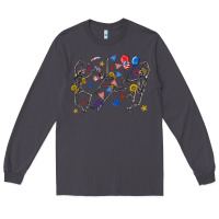 Smoke fourth of july dancing skeleton Long Sleeve Tee - texasbilliewilder