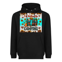 Black i’d rather be camping Heavyweight Hoodie - JahusDesignShop