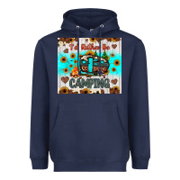 Navy i’d rather be camping Heavyweight Hoodie - JahusDesignShop