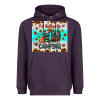 Plum i’d rather be camping Heavyweight Hoodie - JahusDesignShop