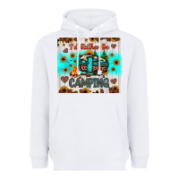 White i’d rather be camping Heavyweight Hoodie - JahusDesignShop
