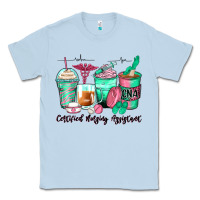 Dusty Blue certified nursing assistant coffee cups Classic Tee - Zillion Design Studio