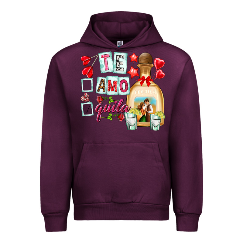 Te Amo Te Quila Urban Hoodie by NancyCooperArtShop | Teevron