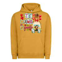 Pigment Peanut Butter te amo te quila Urban Hoodie - NancyCooperArtShop