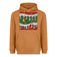 Meerkat christmas plaid and white glitter snow seamless pattern Heavyweight Hoodie - BundleAndBundleShop