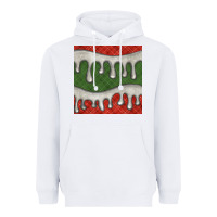White christmas plaid and white glitter snow seamless pattern Heavyweight Hoodie - BundleAndBundleShop