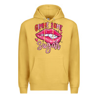 Antique Gold gimme some sugar Premium Hoodie - MaliasSmallBusiness