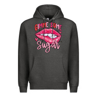 Charcoal Heather gimme some sugar Premium Hoodie - MaliasSmallBusiness