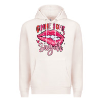Pale Pink gimme some sugar Premium Hoodie - MaliasSmallBusiness