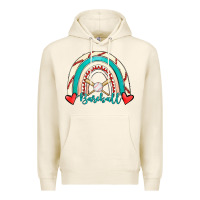 Tofu Baseball Rainbow Premium Hoodie - RanaPortraitStore