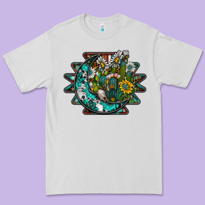 Aztec Moon Premium Tee Designed By Sublimationcraftshop
