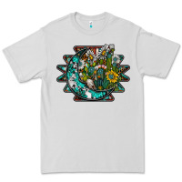 Dove Grey aztec moon Premium Tee - SublimationCraftShop
