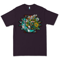 Plum aztec moon Premium Tee - SublimationCraftShop