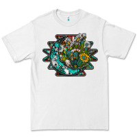White aztec moon Premium Tee - SublimationCraftShop