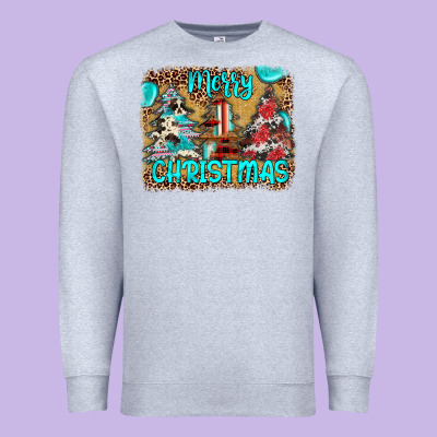 Merry Christmas Premium Sweatshirt Designed By Jahusdesignshop
