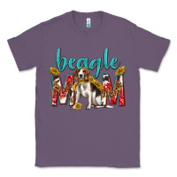 Lavender western beagle mom Classic Tee - texasbilliewilder