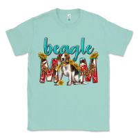 Seafoam western beagle mom Classic Tee - texasbilliewilder