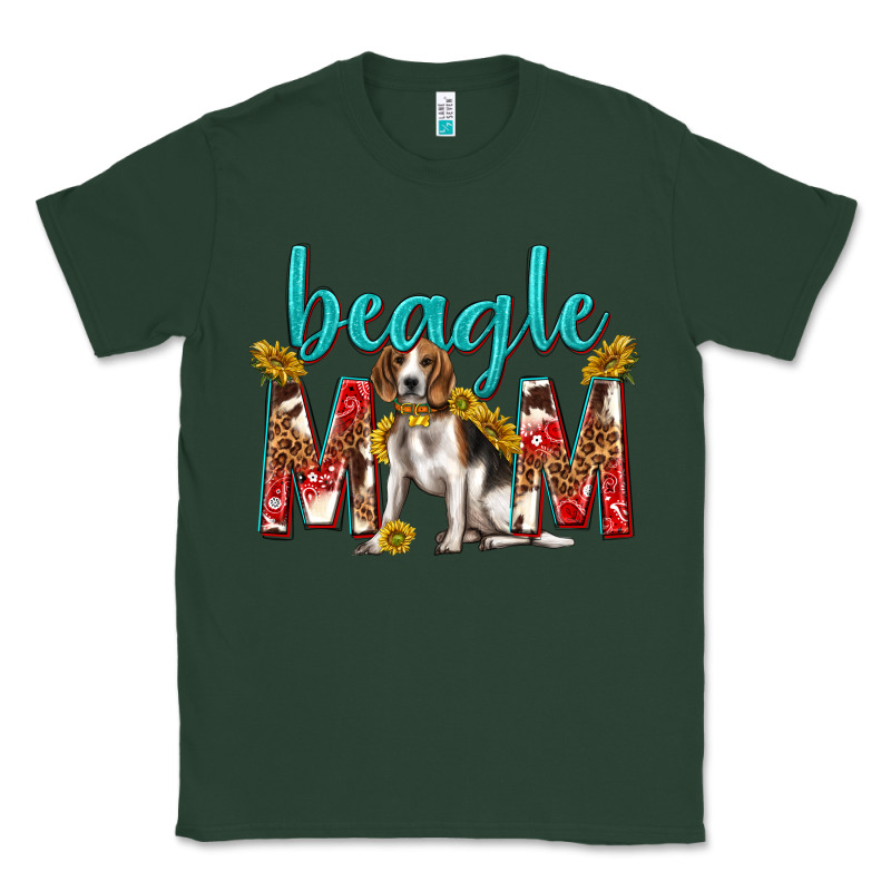 Western Beagle Mom Classic Tee by texasbilliewilder | Teevron