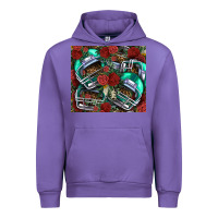 Tulip floral american football  helmet Urban Hoodie - NancyCooperArtShop