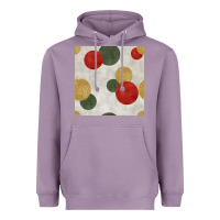 Lavender christmas points seamless pattern Heavyweight Hoodie - BundleAndBundleShop