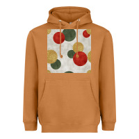 Meerkat christmas points seamless pattern Heavyweight Hoodie - BundleAndBundleShop