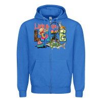 True Royal living on lake time Zipper Hoodie - Zillion Design Studio