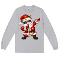 Moon Dust dabbing santa with christmas lights Long Sleeve Tee - Zillion Design Studio