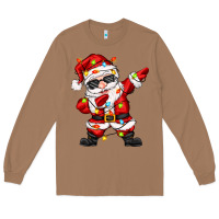 Toasted Coconut dabbing santa with christmas lights Long Sleeve Tee - Zillion Design Studio