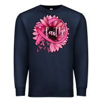 Navy sunflower faith Premium Sweatshirt - JahusDesignShop